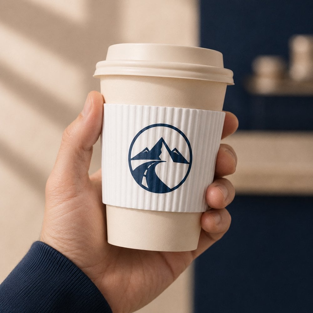 Custom coffee sleeves