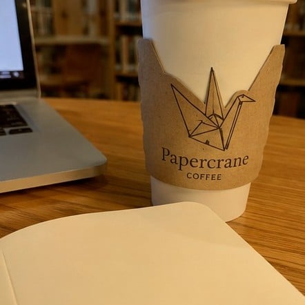 Promotional custom coffee sleeves with company logo